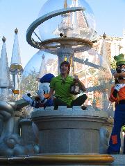 Peter Pan and Tinkerbell (in the lantern)